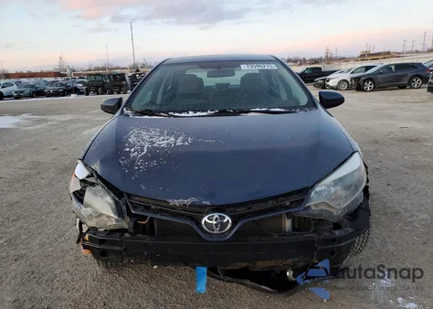 2016 Toyota Corolla L z USA, uszkodzony, nr VIN 5YFBURHE8GP439271